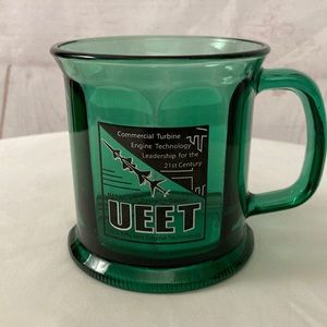 Vintage Ueet Nasa Glen Research Center Commercial turbine engine, technology mug